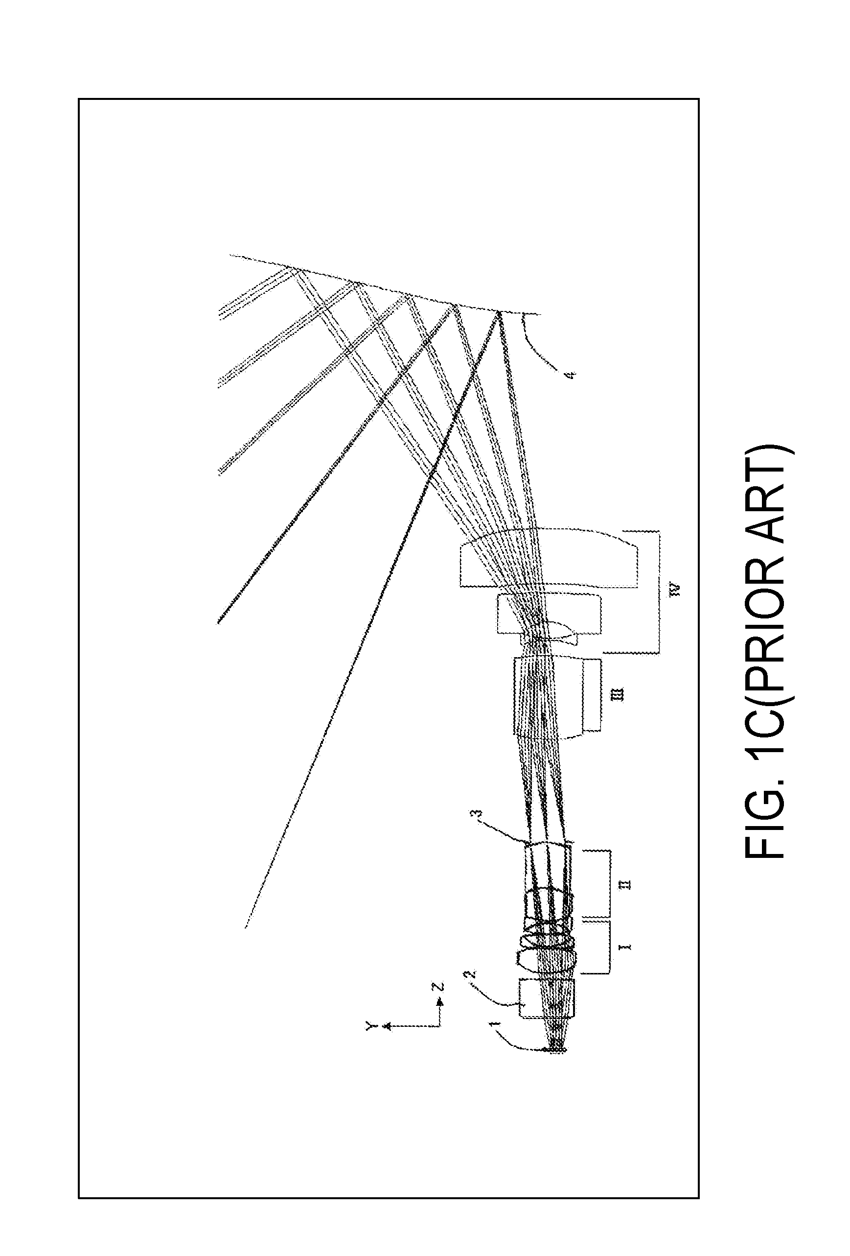 Wide-angle projection optical system