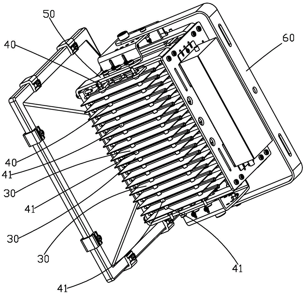 LED lamp radiator