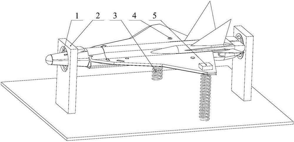 Method and device for testing moment of inertia