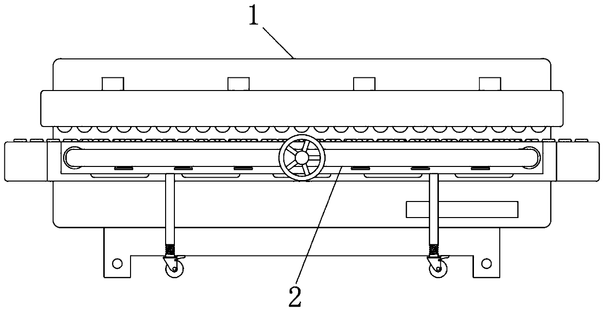 Seamless edge sealing device for wooden door production