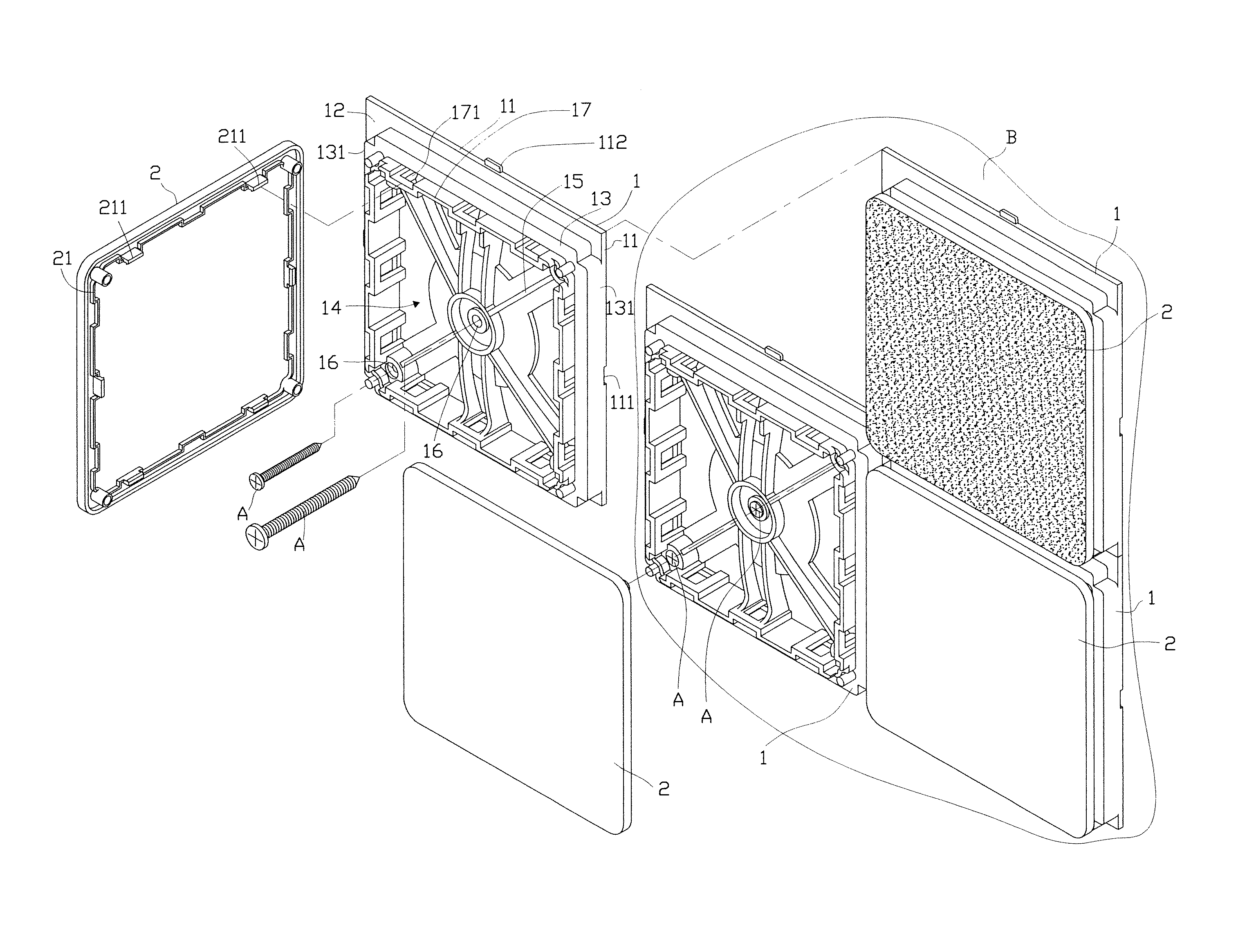 Panel assembly and accessories