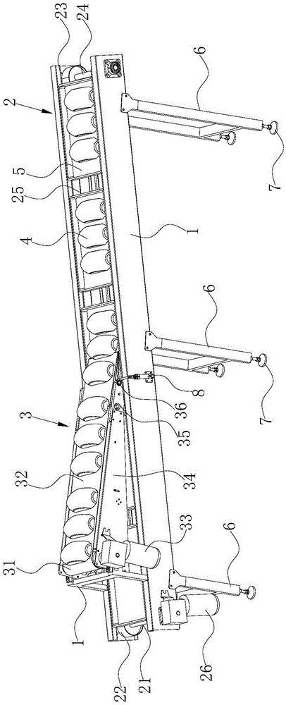 A food shovel plate demoulding machine