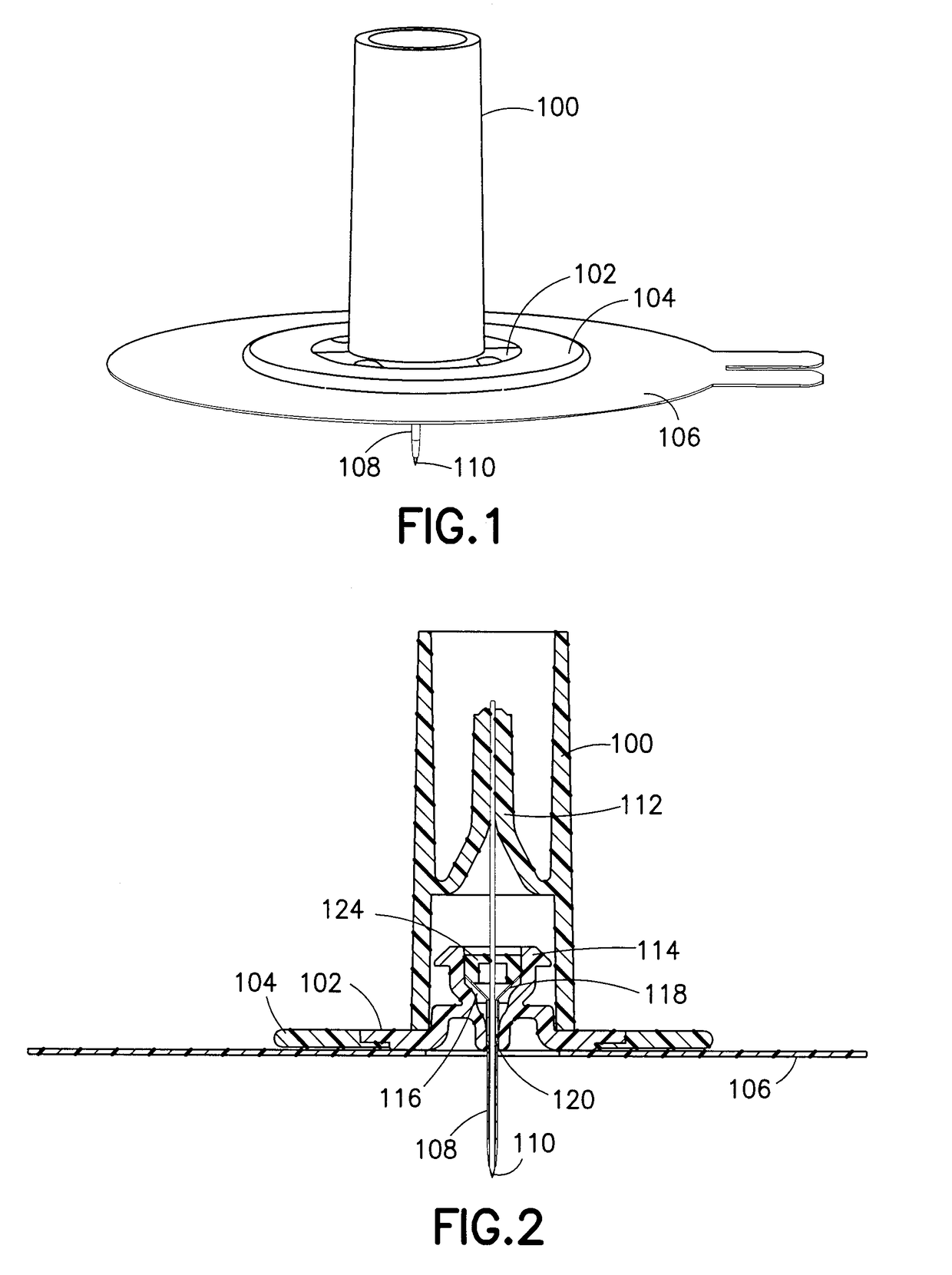 Needle Shielding Assemblies and Infusion Devices for Use Therewith