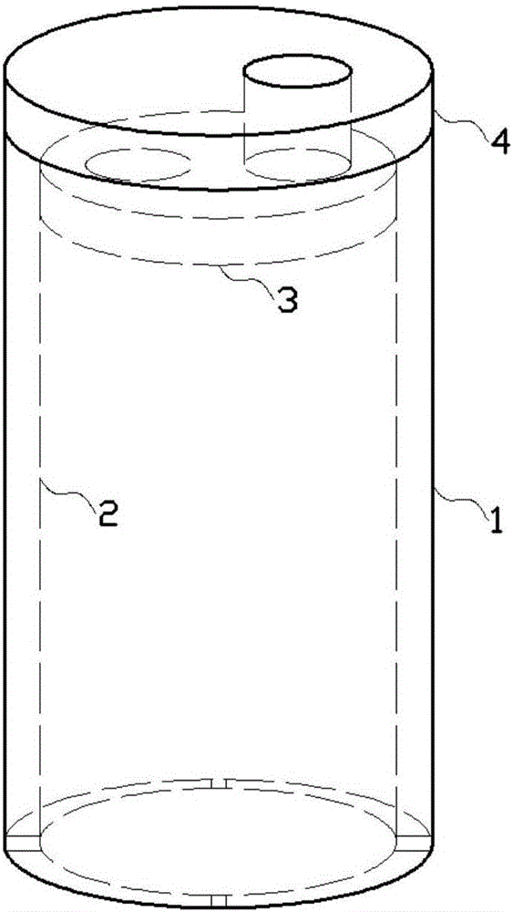 Anti-scalding automatic cooling water cup device