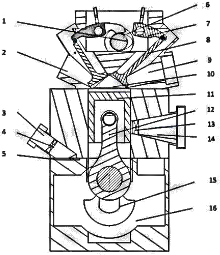 Variable stroke engine