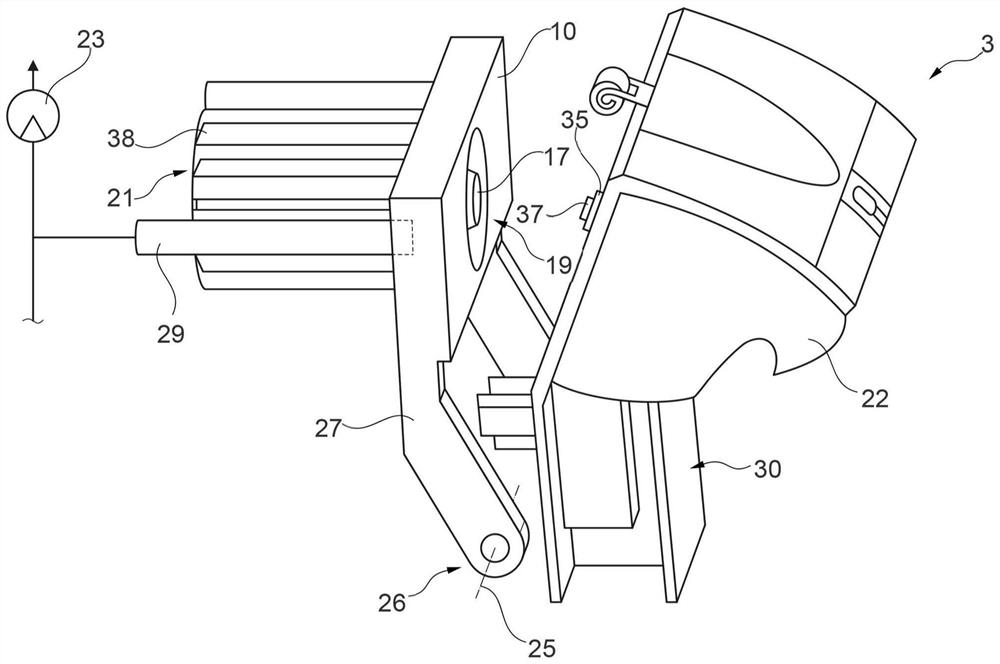 Open-end rotor spinning device