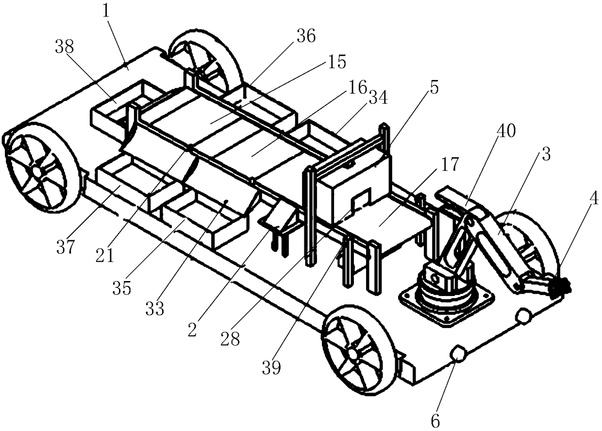 Device for nondestructive picking, quality inspection and classification of table grapes and control method of device