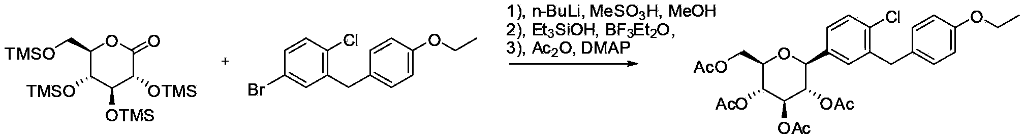 Preparation method of antidiabetic dapagliflozin intermediate