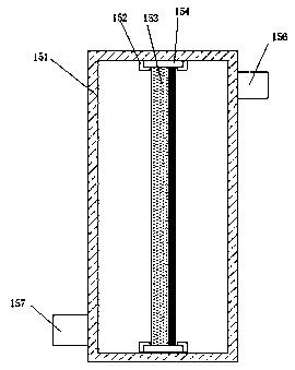 Dead-space-free water supply device for hemodialysis