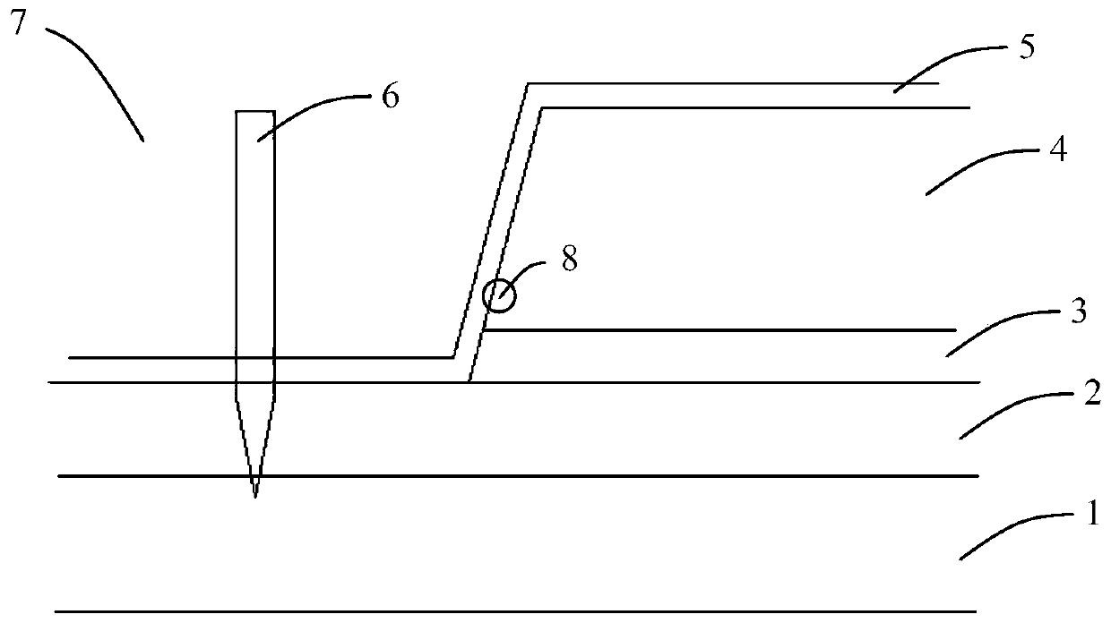 Vertical structure chip preparation method