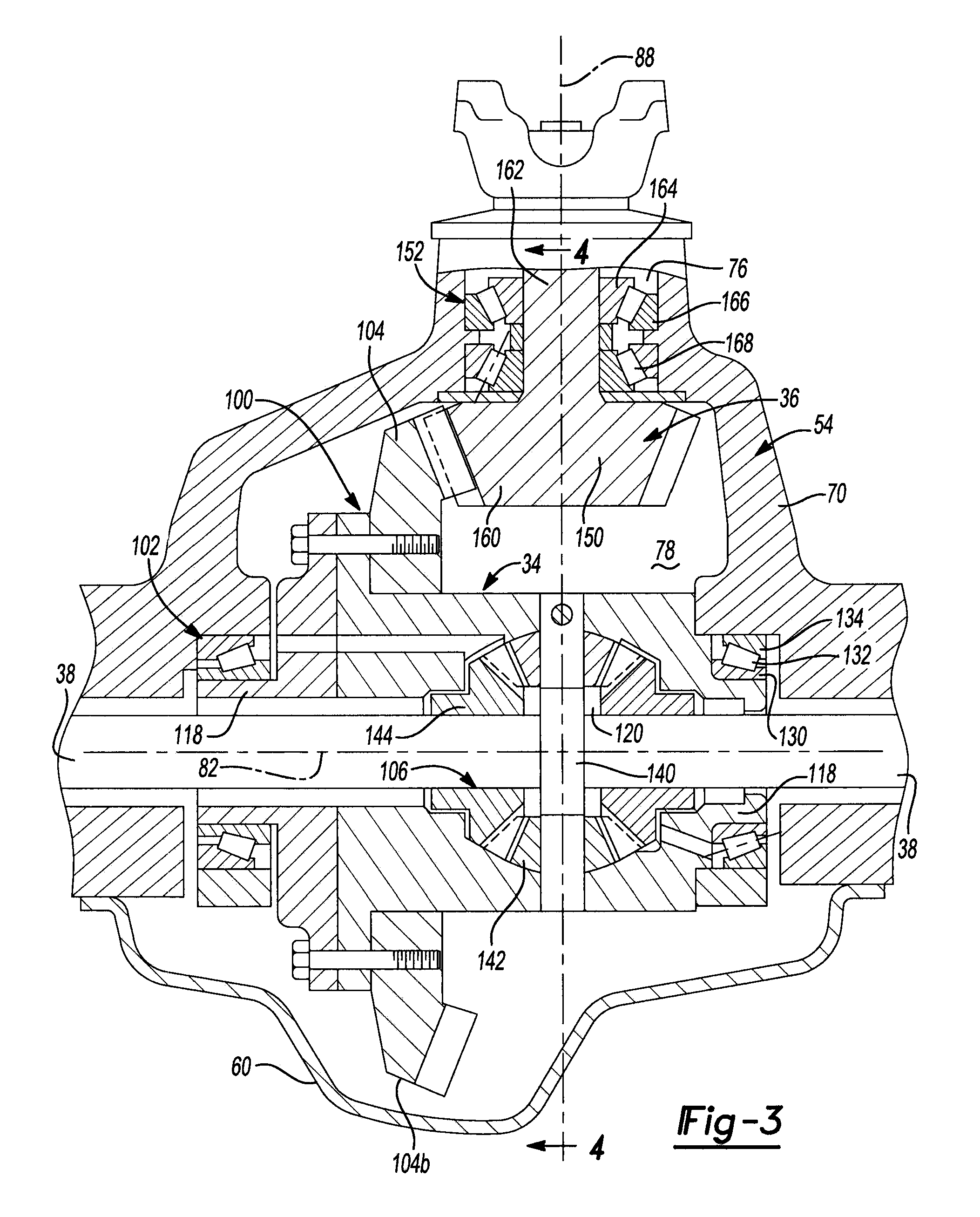 Drive axle assembly with gear mesh lubrication systems for lubricating gear mesh and/or differential bearings