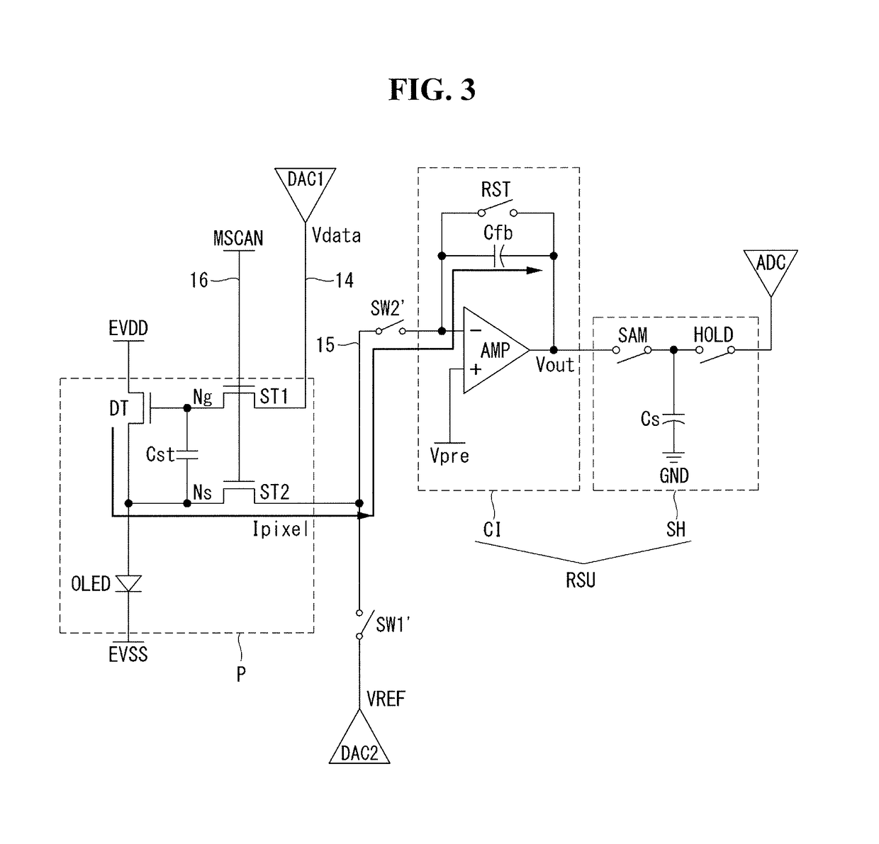 Touch sensor integrated display device and method for driving the same