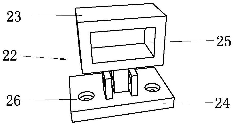 Transversely-arranged photovoltaic support