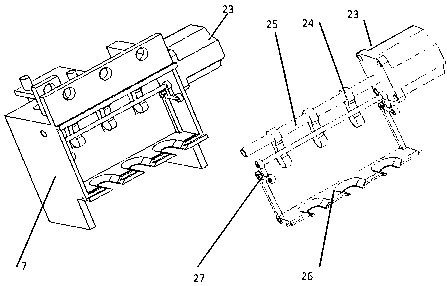 Automatic collection device for ampoule samples based on sterility testing process