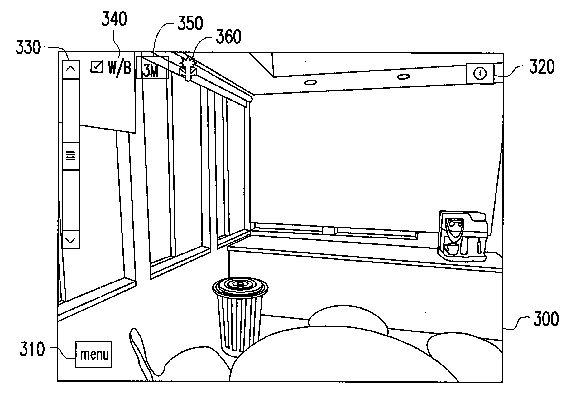 Method and system for controlling external lens