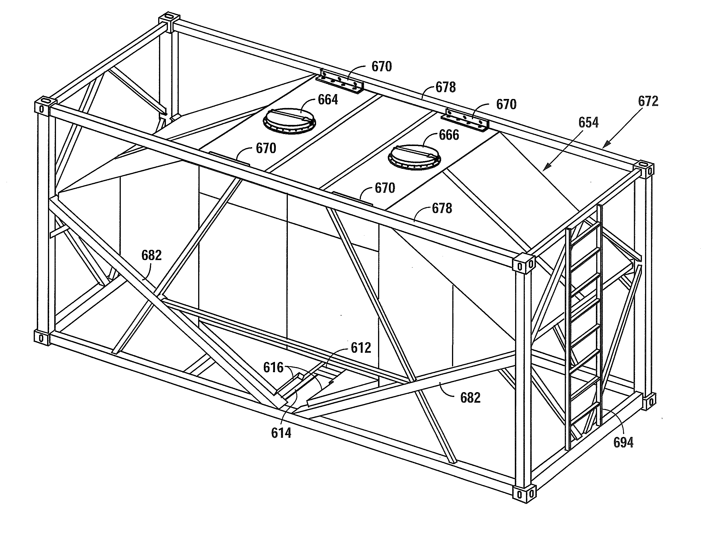 Container to deliver bulk granular material