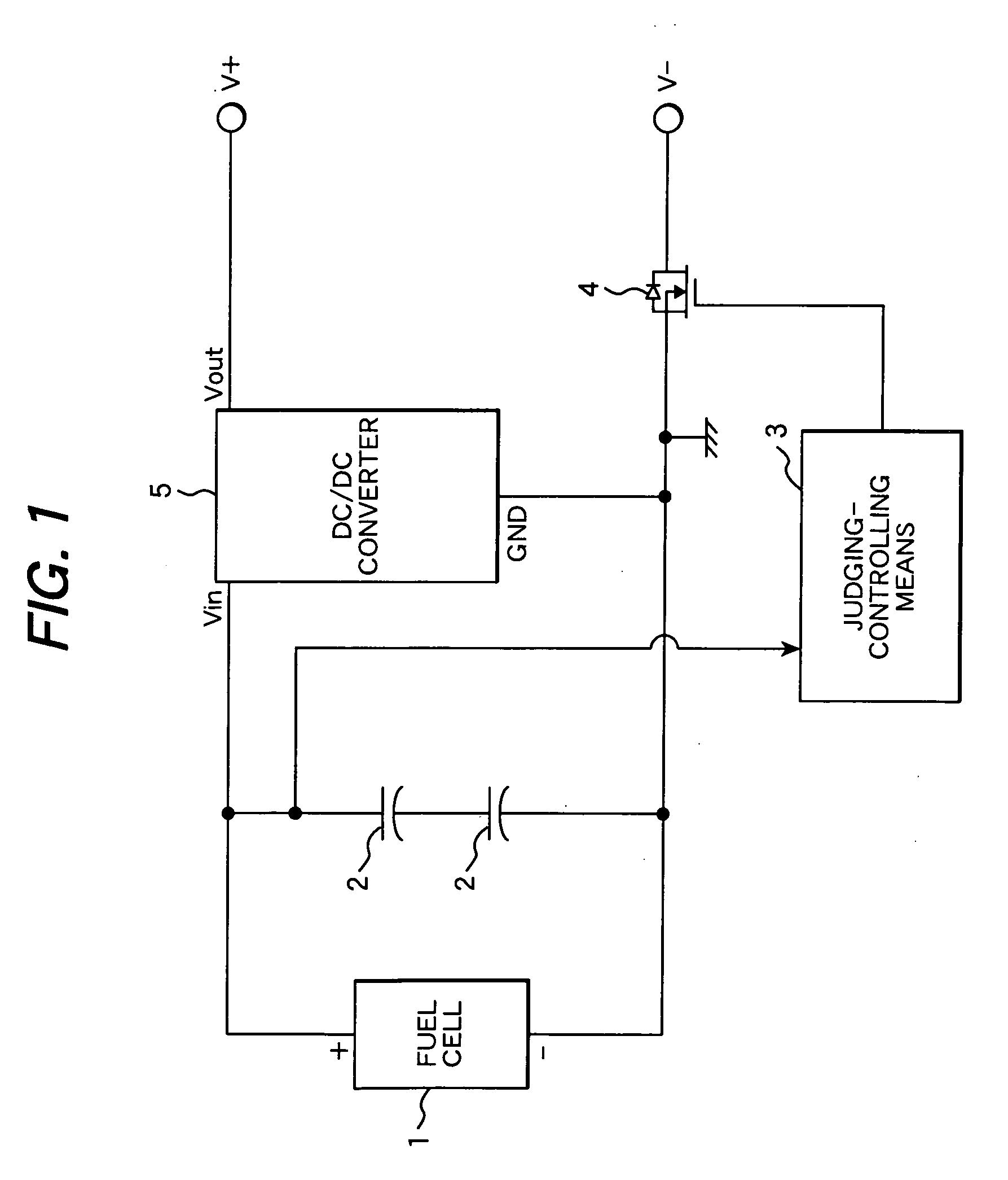 Electric power source apparatus using fuel cell and method of controlling the same