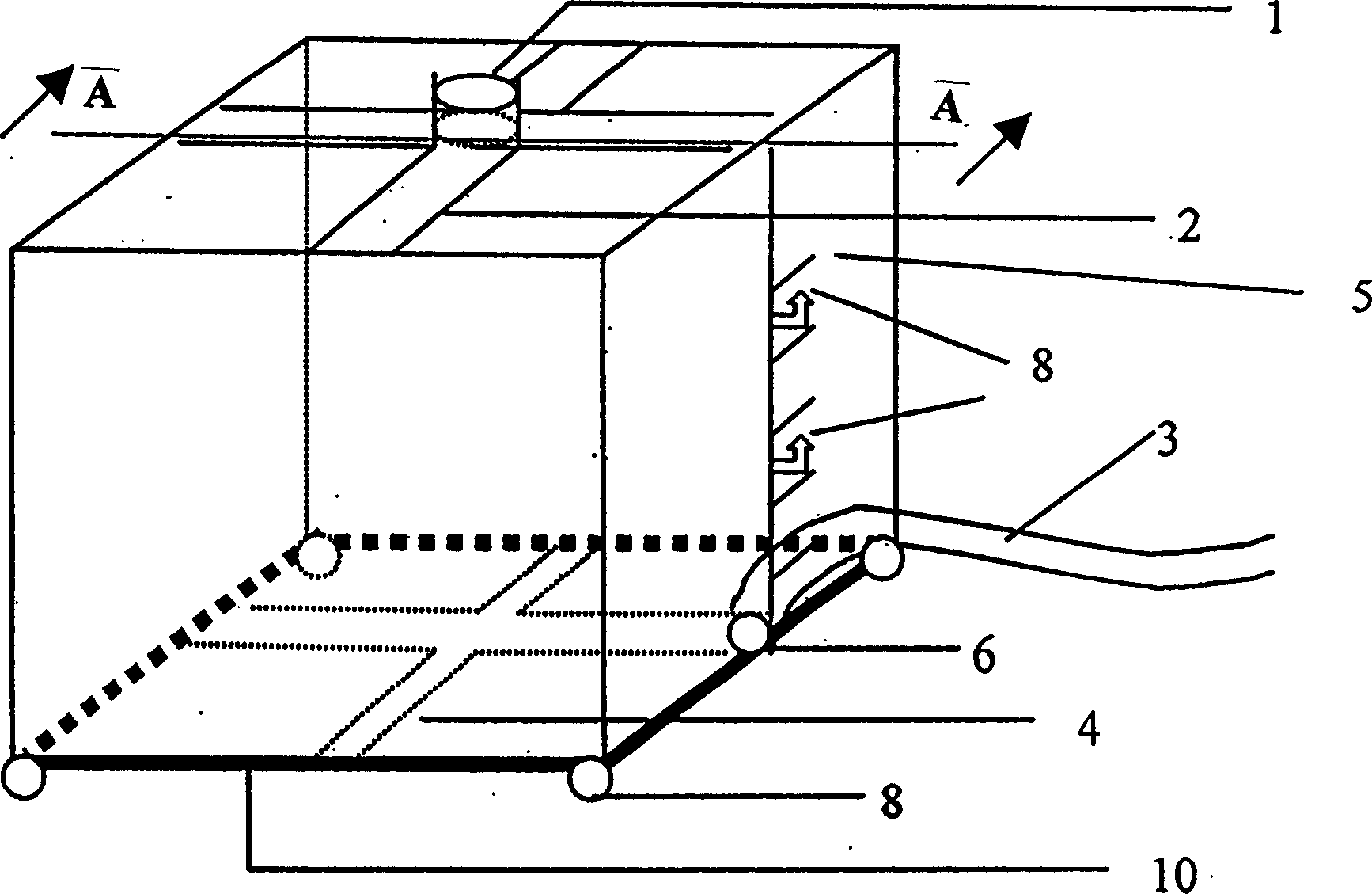 Mobile aquatic plant ecologic system box