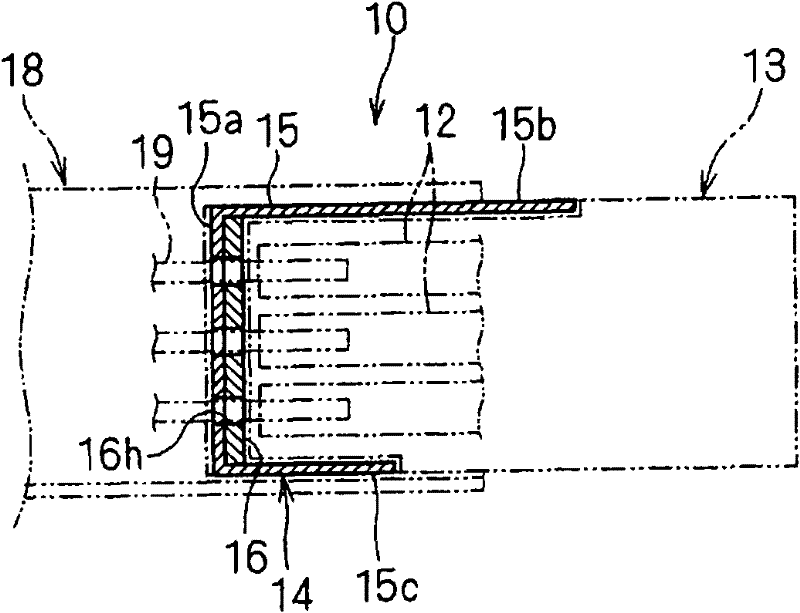 Device for manufacturing waterproof connector component