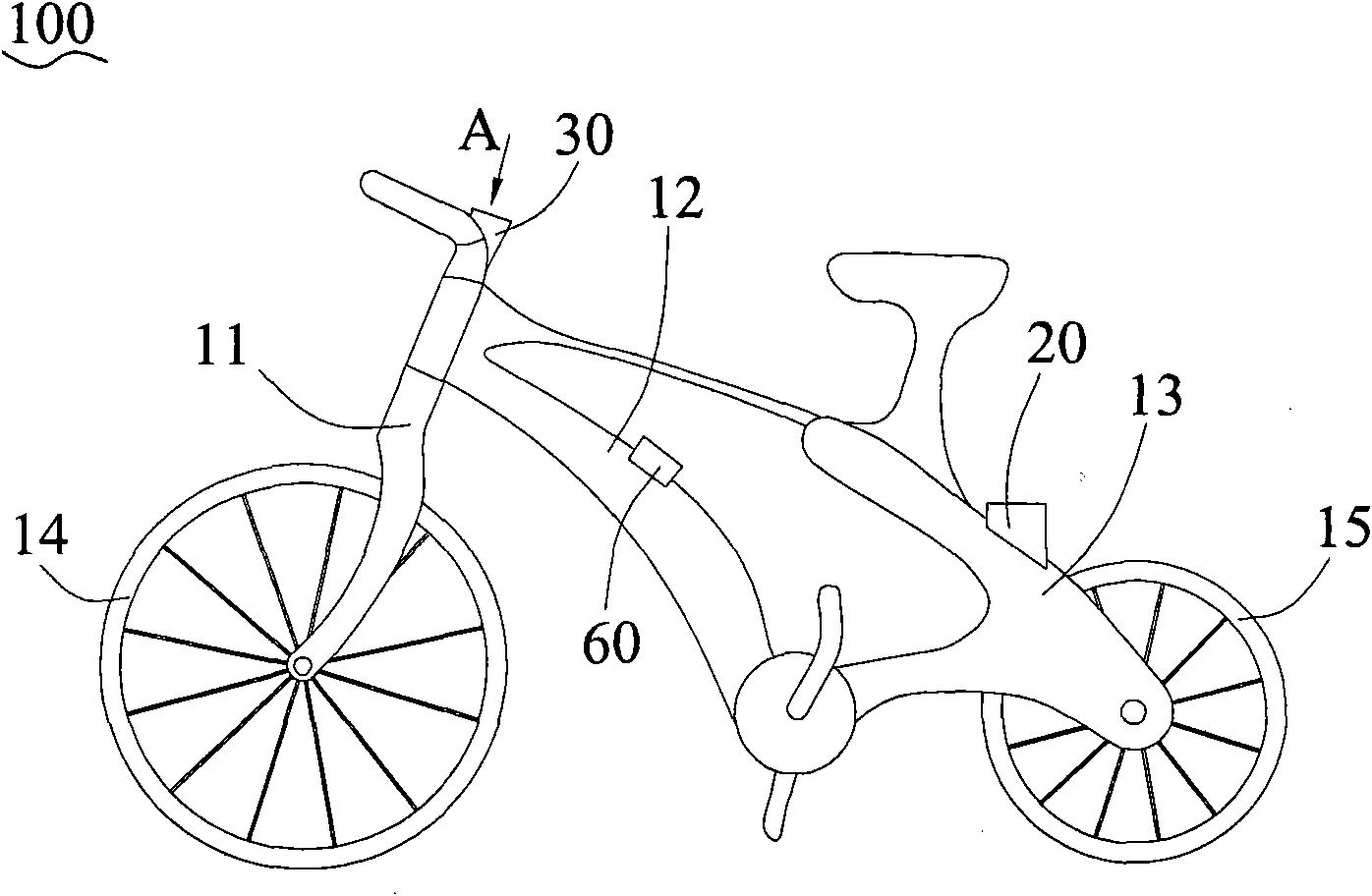 Safety sensing bicycle