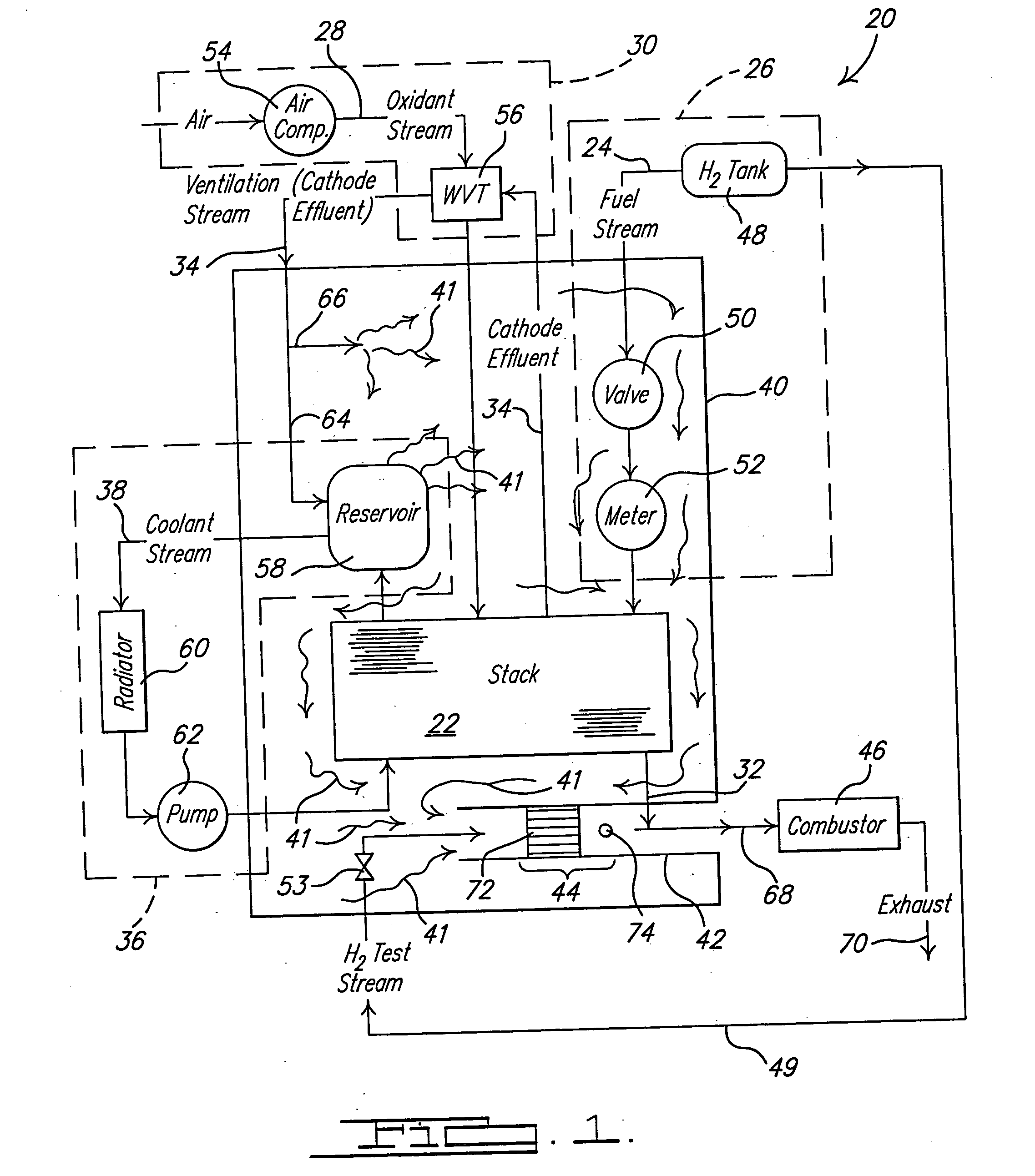 Method and apparatus for hydrogen detection and dilution