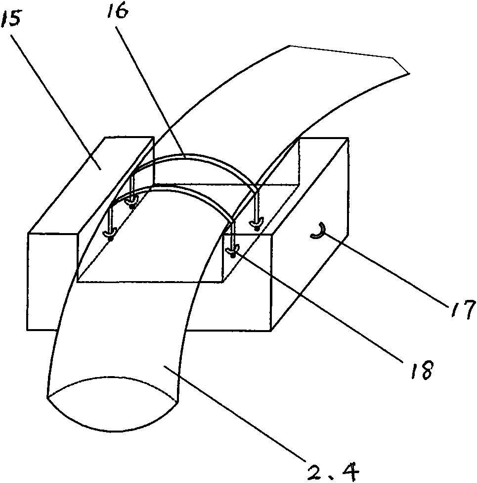 Jet pump suction type enteromorpha prolifera collecting equipment