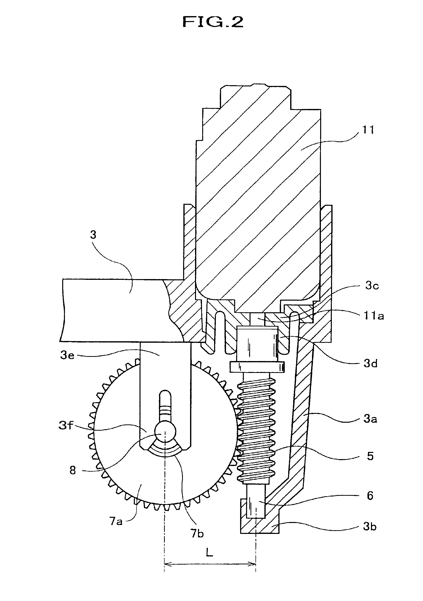 Speed reducer and electric retractable rearview mirror equipped with the speed reducer