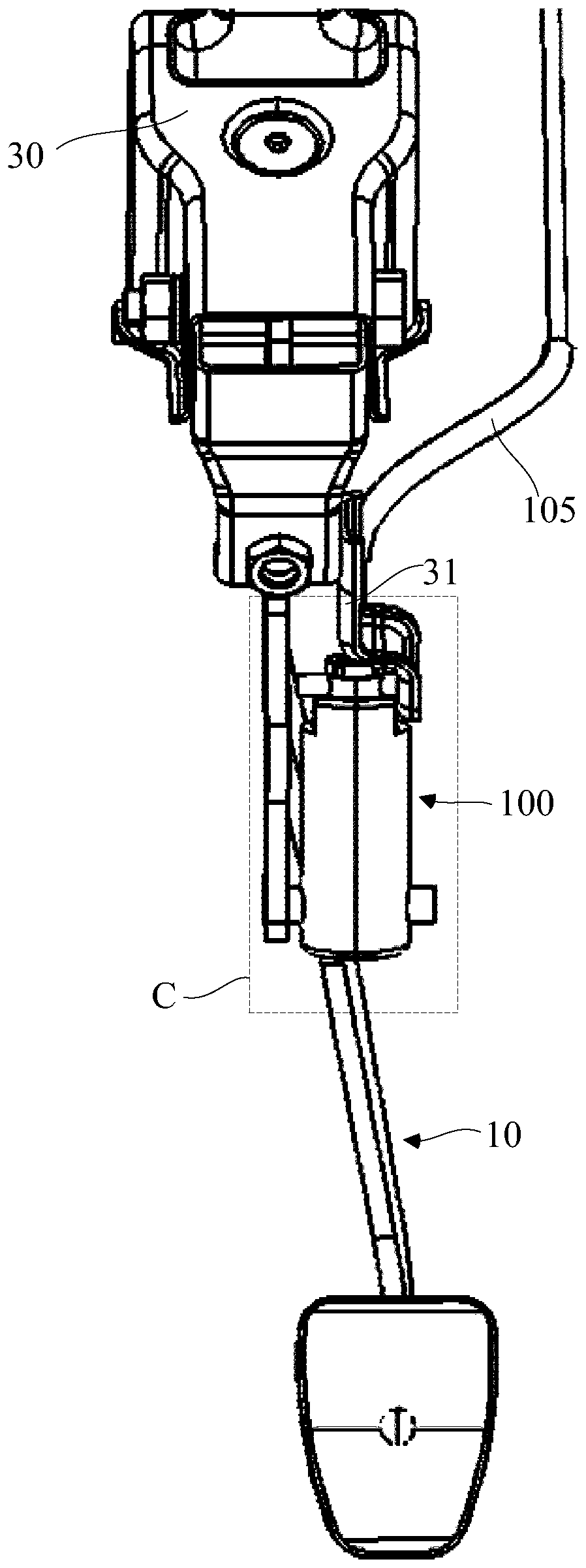 Clutch pedal booster, clutch pedal, clutch assembly and automobile