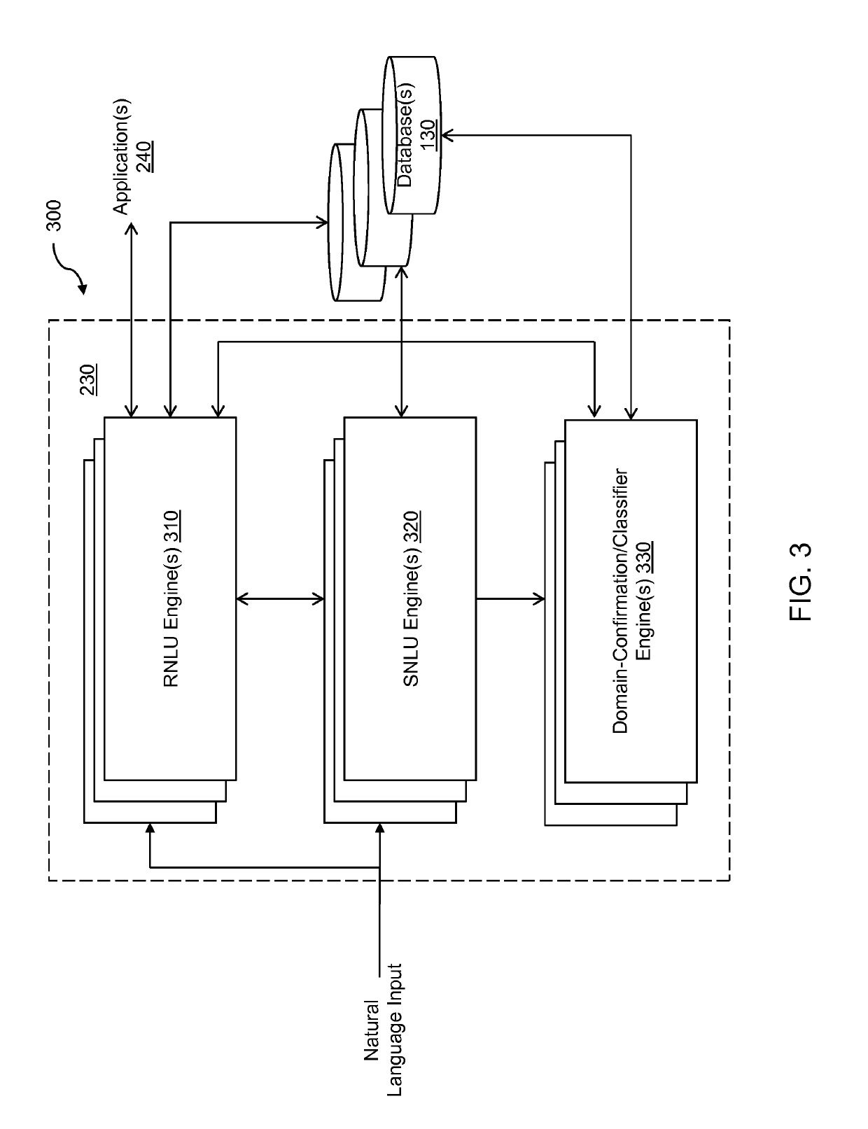 System and method of determining a domain and/or an action related to a natural language input