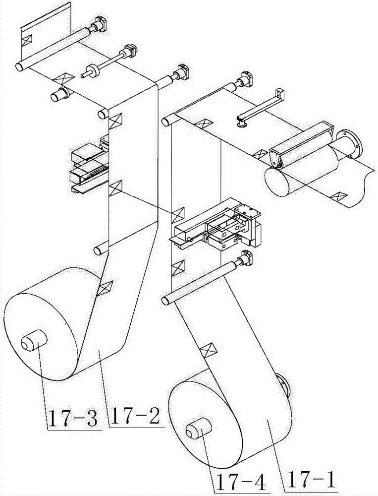 A kind of plaster slice packaging method and equipment