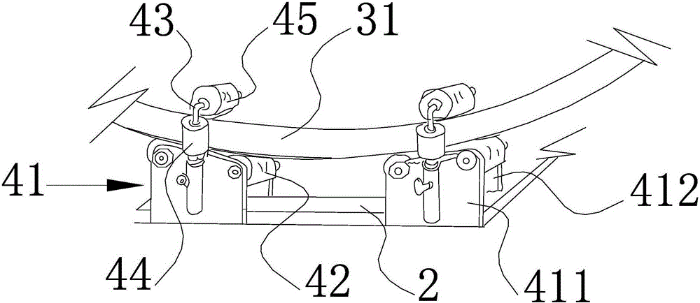 Embracing-lying type wide-swing structure of leisure-type working chair