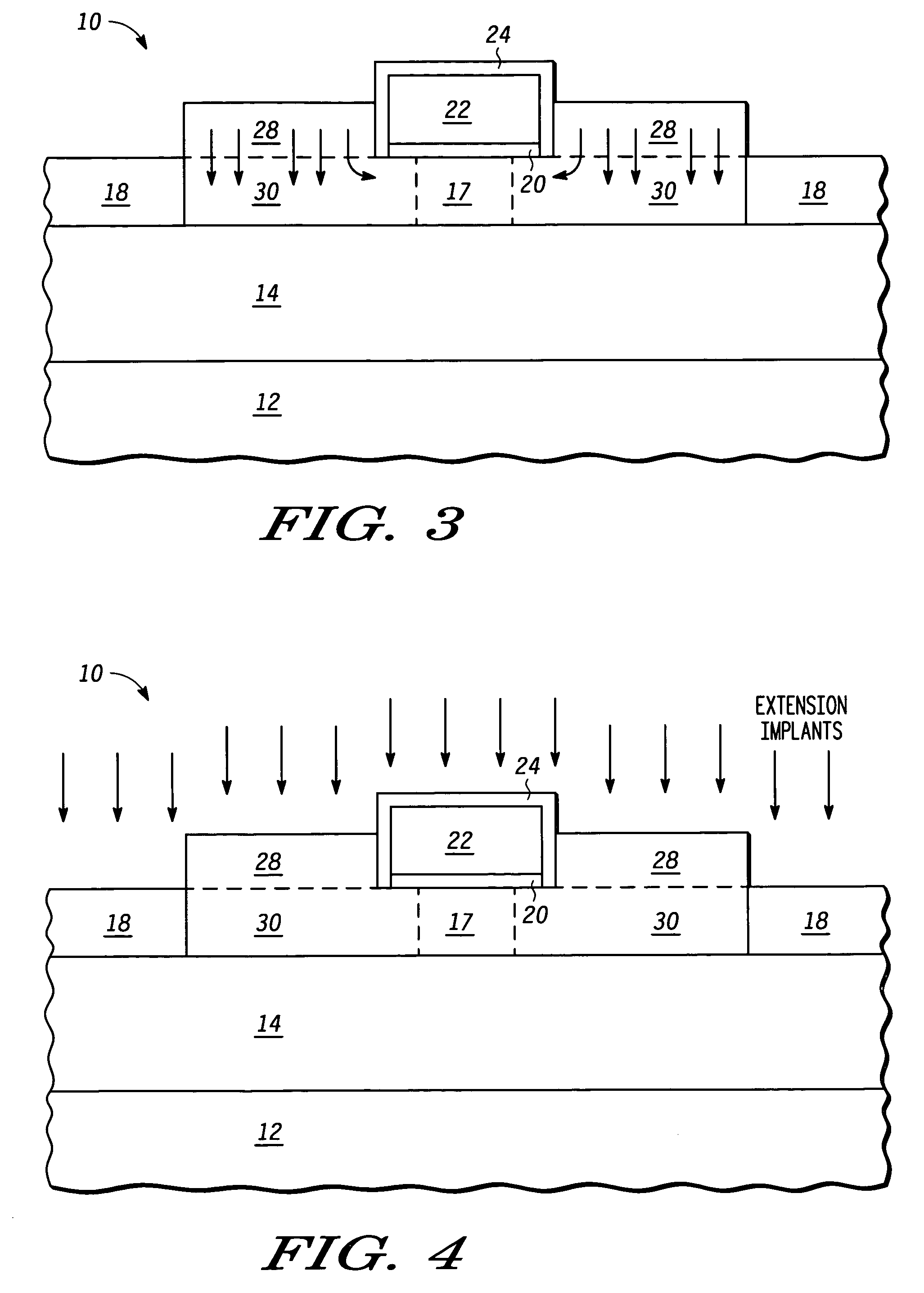 Double gate device having a heterojunction source/drain and strained channel