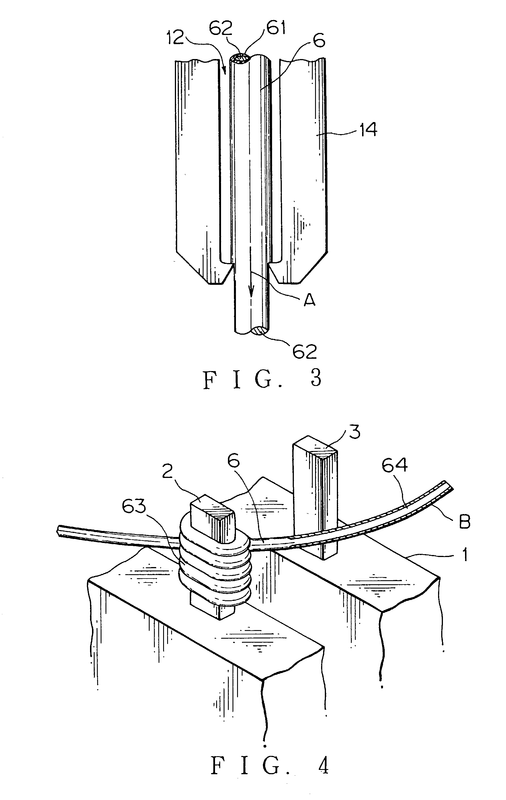 Process for treating coil end upon winding of coil