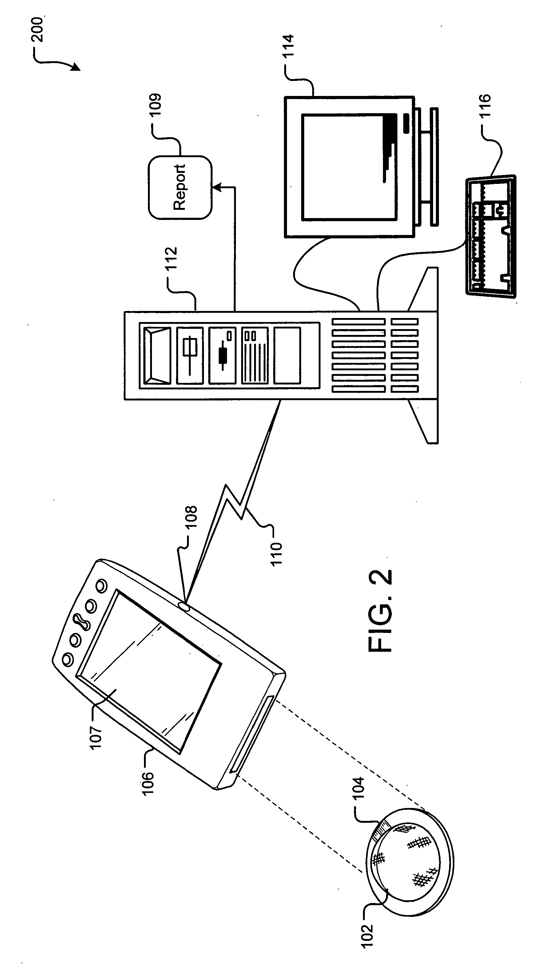 Managing maintenance of serviceable items based on unique identification labeling