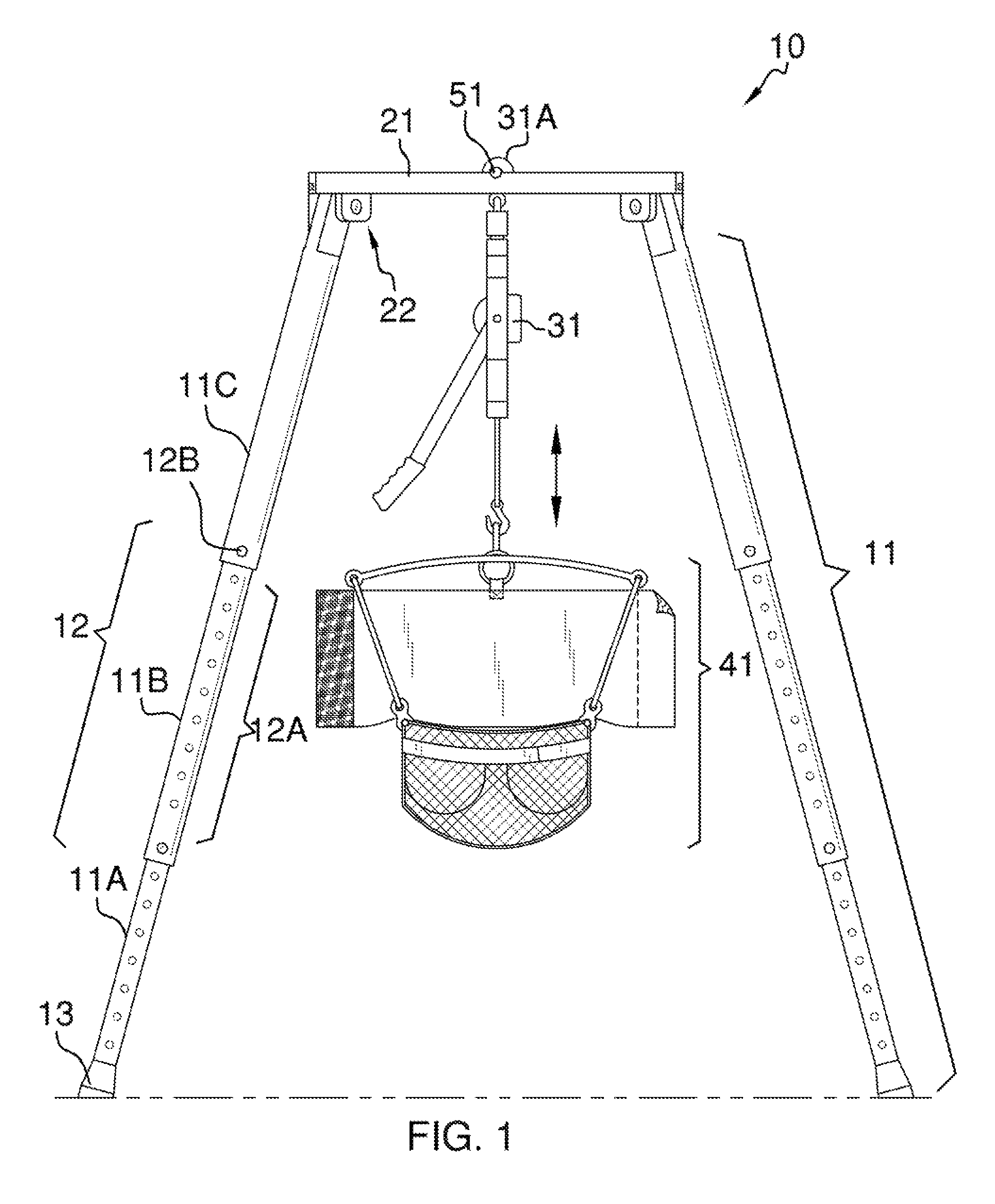 Personal lifting and suspension system