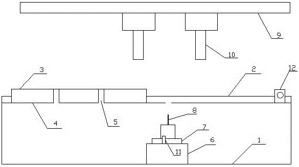 Cutting device for solar tempered glass