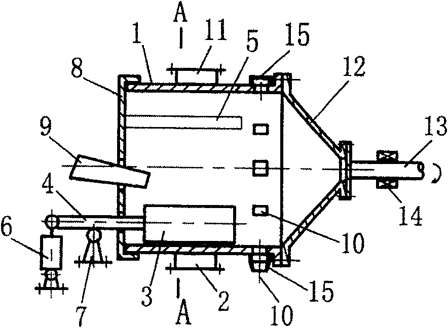 End position style grinding roller grinder