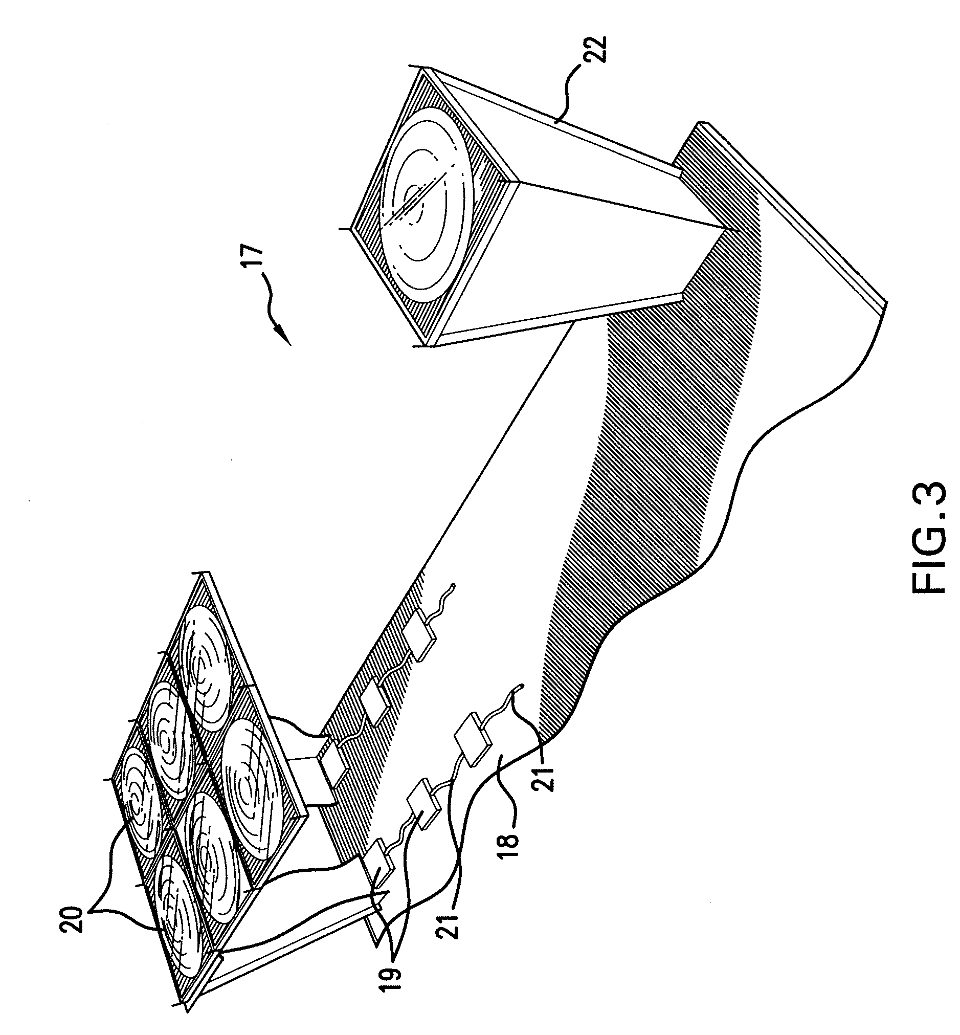 Optimization of ground coverage of terrestrial solar array system