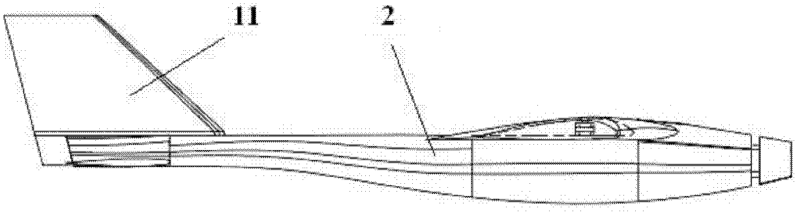 Unmanned aerial vehicle with variable sweepbacks and spans of wings