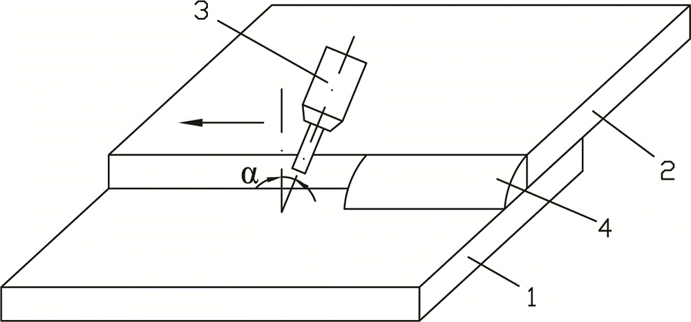 Method for preparing steel-aluminum dissimilar metal overlap joint by adopting CMT technology