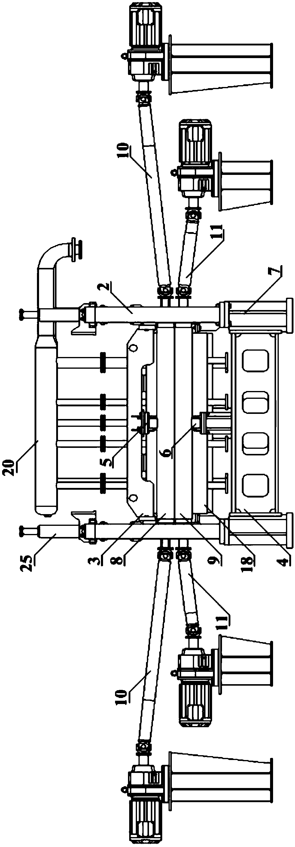 A fully hydraulic roller press quenching system for ultra-thin and high-strength steel plates