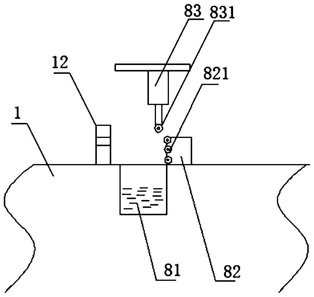 Single-ended terminal machine with end twisting and tin-sticking functions and control method