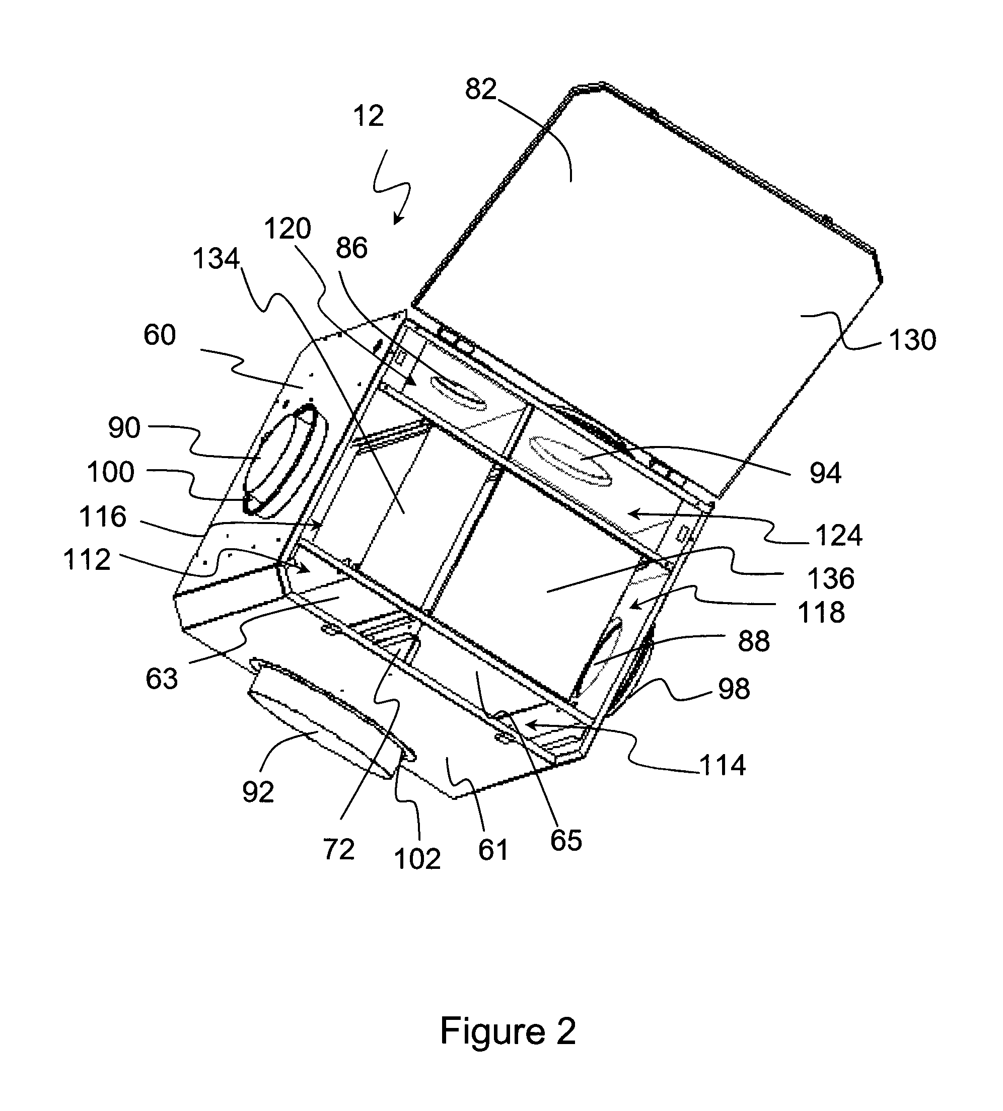 Heat or energy recovery housing and sealing system