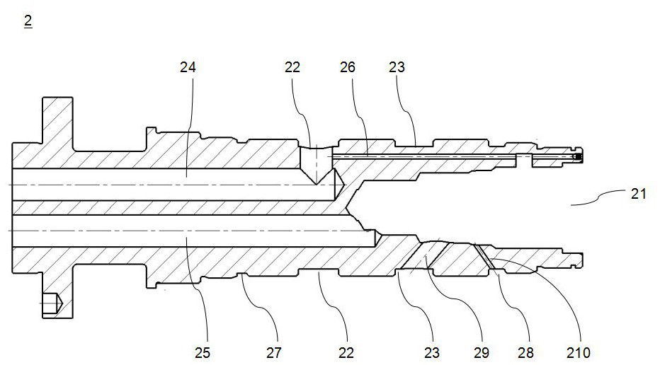 Axial flow fan moving blade adjusting device