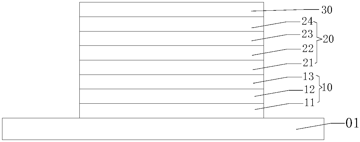 Light emitting diode and preparation method thereof, and application thereof