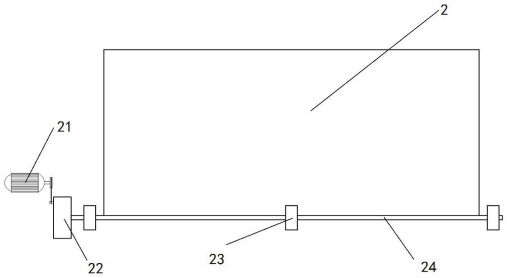 Ultra-large dry and wet rain area cooling tower capable of actively adjusting dry area coverage area