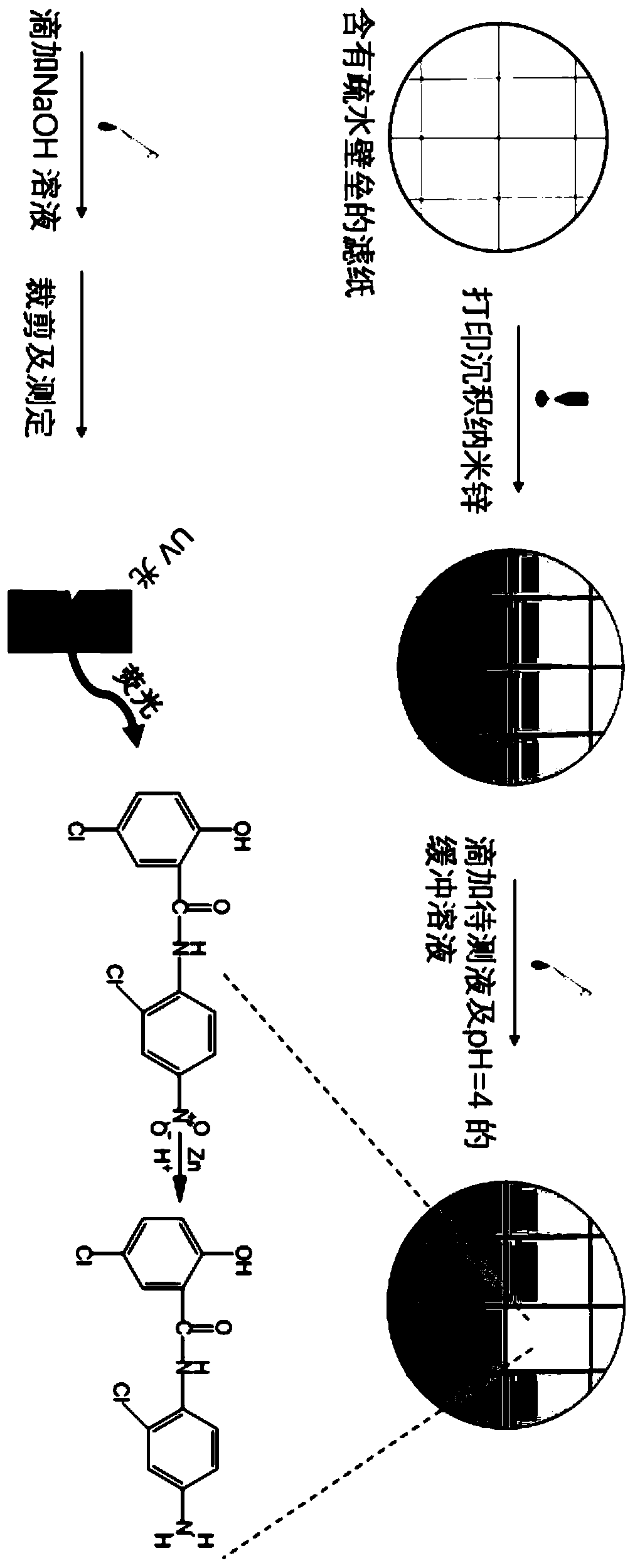 A fluorescent sensor and its application in the determination of niclosamide