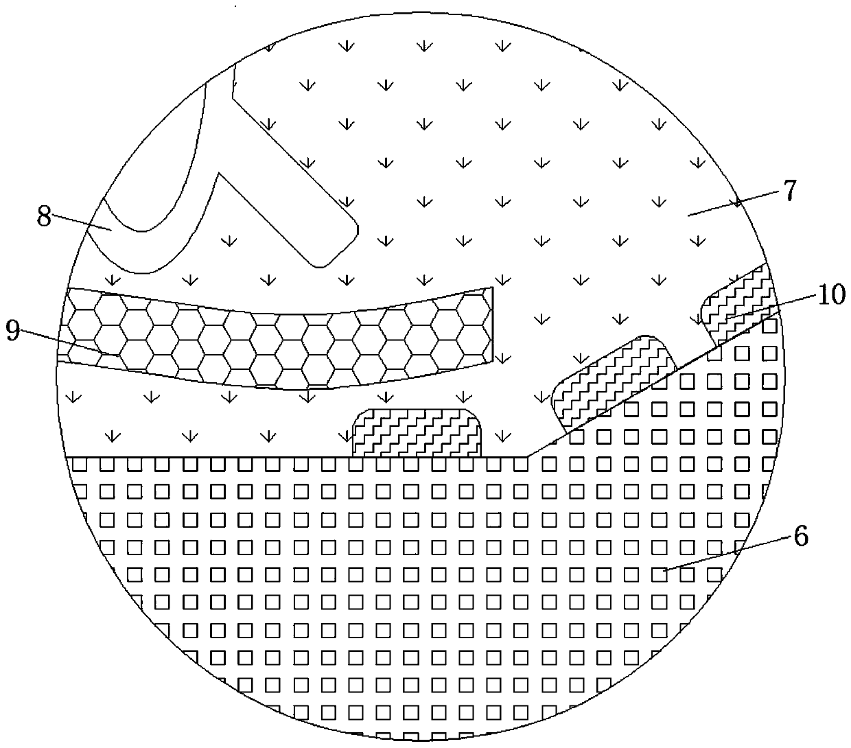 Greenhouse irrigation device capable of simulating vegetable water loss