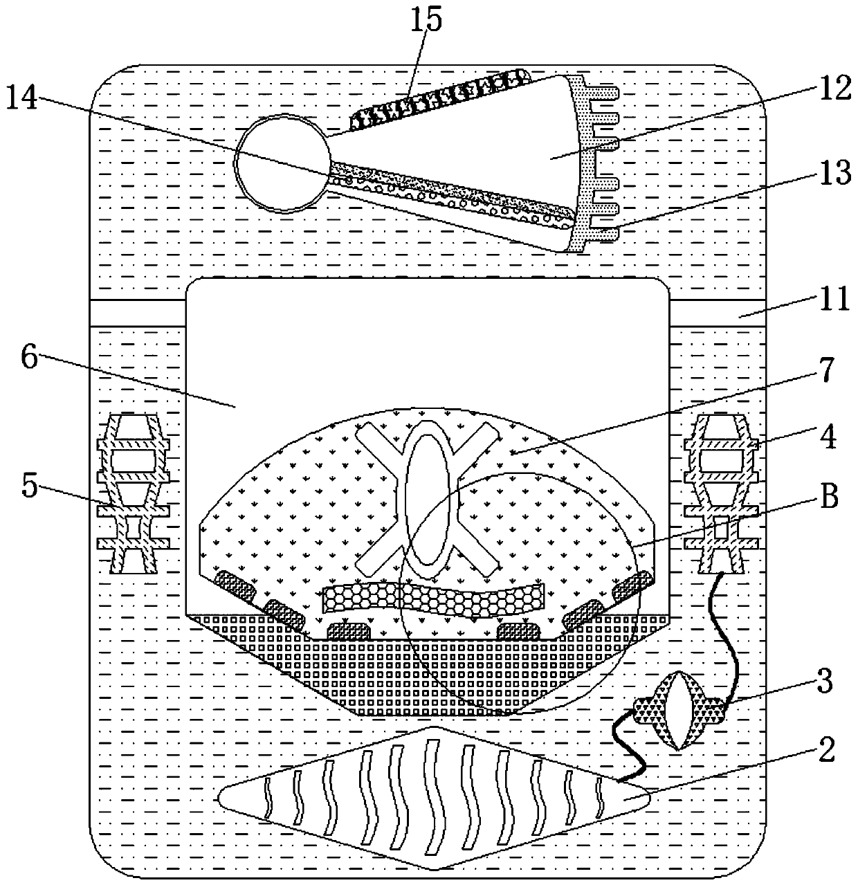 Greenhouse irrigation device capable of simulating vegetable water loss