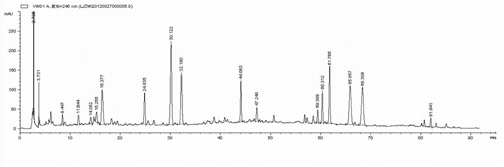 Medicine preparation used for treating chronic cardiac failure and preparing method thereof